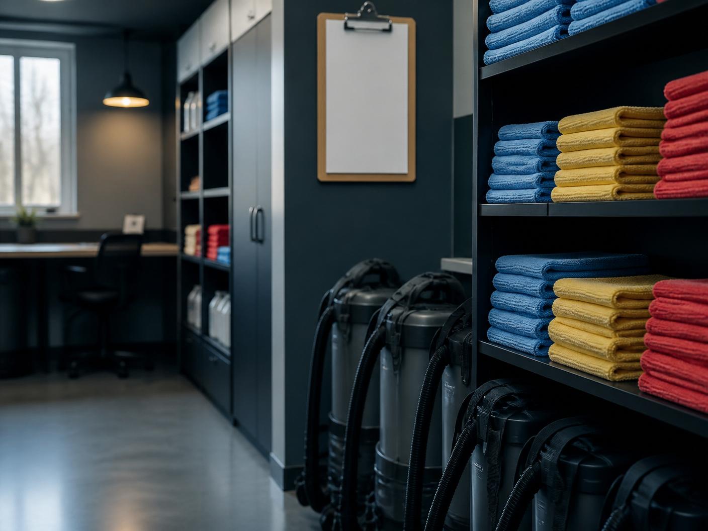 Interior of a modern office maintained by our team